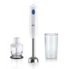 Braun MultiQuick 1 Hand Mixer MQ10.201MWH, Lightweight Mixer with EasyTwist Technology, One Speed, 350ml Chopper and 600ml Beaker Included, 450W,