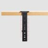 WANGFENG Keyboard Holder For Under Desk, Adjustable C - Clamp-On Keyboard Mouse Platform Wooden Keyboard Sliding Tray Drawer for Office Home Typi
