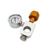 Soda Co2 Refill Adapter with Big Pressure Gauge for Pink Co2 Cylinder,Soda Co2 Exchange Carbonator Fill Station Compatible with DUO Terra Art Sod