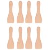 Wooden Raclette Spatula Wood Kitchen Utensils, 8 raclette scrapers, Protects raclette Pans and Table from Oil and Scratches, for Non-Stick Pans,