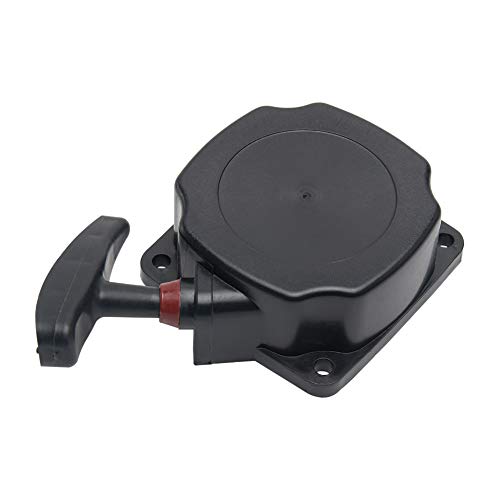 LUNAH Universal Lawnmower Brush Strimmer Recoil Pull Start Starter Tool Durable(black)