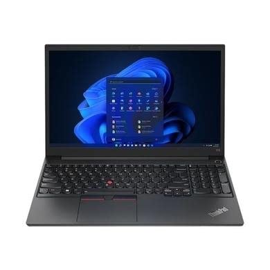 Lenovo ThinkPad E15 Core i5 1235U 8GB 256GBSSD 15.6 Inch Windows 11 Pro Laptop