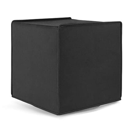 kwmobile Cover Compatible with Thermomix TM5 / TM6 - Neoprene Case for Kitchen Mixer Machine - Black