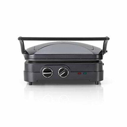 Cuisinart Style Collection Griddle & Grill | Non-Stick Removable Plates | Midnight Grey | GR47BU