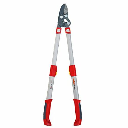 WOLF-Garten RS900T Power Cut Telescopic Anvil Loppers, Red, 50 mm