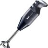 Bamix 1022.006 PRIME Stick Blender Set with multi-purpose stainless steel blade, Whisk, Beater, 250 Watts, 2 Speeds, Made in Switzerland, Black