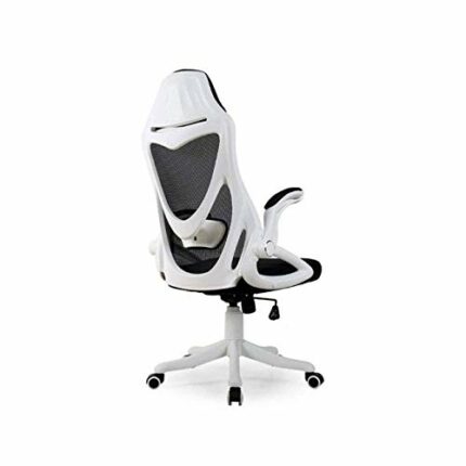 WALNUT Ergonomic Office Desk Chair with Adjustable Armrest, Lumbar Support, Headrest and Breathable Skin Friendly Mesh (Color : White)
