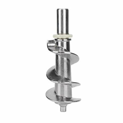 Meat Grinder Parts, Stainless Steel Durable Meat Mincer Screw, for Home Use Electric Meat Grinder Kitchen Meat Grinder Accessories