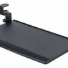 Stand Steady 25" Clamp On Keyboard Tray | Easy Attachable Keyboard Drawer for Small Spaces | Quick 5 Minute Assembly | No Need to Drill into Desk