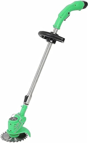 Cordless Electric Grass Cutter Strimmer Pruner Expandable Edge Trimmer Lawn Mower for Home Garden Lawn (Color : American Standard Charger, Size :