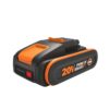WORX WA3639 18V (20V Max) 2.0Ah Battery Pack with Battery Indicator