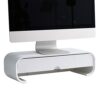 Hbao ABS Ergonomic Laptop Stand Desk Organizer Drawer Monitor Bracket Letter File Holder Home Office Accessories Table