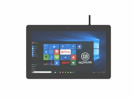 Glory Star Ultron Windows Touchscreen Computer 21.5" i3 8GB, Dual Channel 2xDDR4 2400 MHz(Max 32GB) RAM, SATA3.0 256GB SSD Storage, Capacitive To