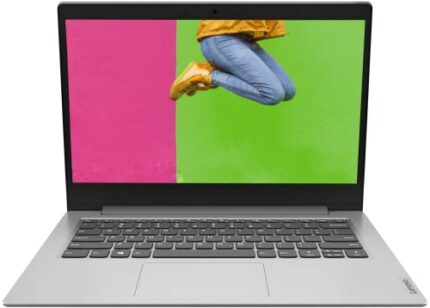 Lenovo IdeaPad 1i 14 Inch HD Laptop - (Intel Celeron N4020, 4 GB RAM, 64 GB eMMC, Windows 10 Home S Mode) - Platinum Grey