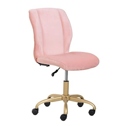 SDFGH Plush Velvet Office Chair, Pearl Blush Office Chairs Office Chairs Computer Chairs