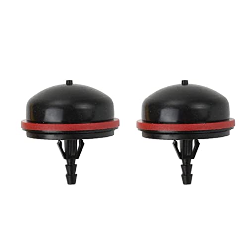 Jorzer Petrol Fuel Primer Bulb Lawnmower Fuel Pump Bulb Carburetor Oil Cup for 793382 790221 2pcs, Lawn Mower Accessories, Garden Power Tool Acce