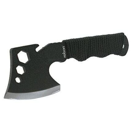 Rolson 12102 Multi Function Camping Axe, Black
