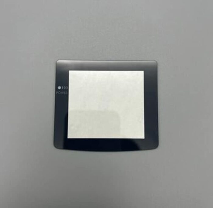 2.6 Inch IPS Glass Lens Mirror for Gameboy Color GBC IPS LCD Screen Lens Replacement (Silver)