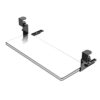 WANGFENG Ergonomic Desk Extender - Keyboard Mouse Tray C Clip Armrest Shelf Stand Increase Desk Space no Noise Easy to Assemble for Home Or Offic