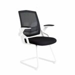 ygqbgy Furniture Mesh Side Reception Chair Office Chair Ergonomic Mesh Mid-Back Computer Desk Chair