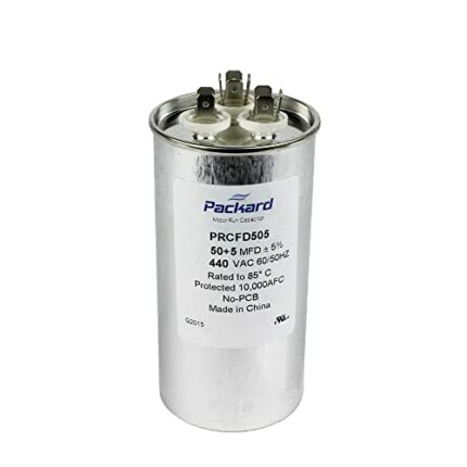 Packard PRCFD505A Motor Run Capacitor Oval / MFD: 50/5 / Volts: 440