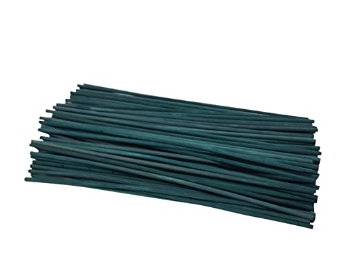 Radworx Plant Support Sticks - 100 pack 30cm Bamboo - Weather Resistant Canes For Flowers - 12 Inch Wooden Canes for Home or Garden - Great for M