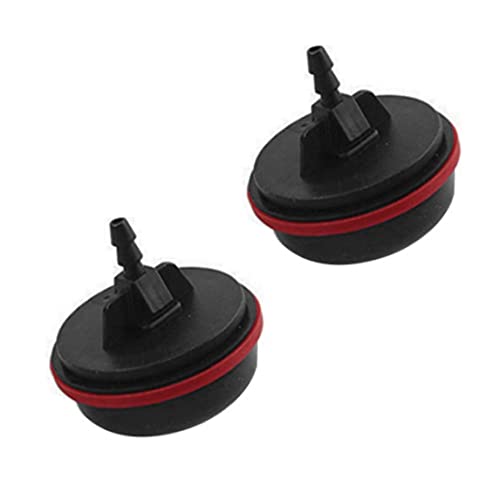 Jorzer Petrol Fuel Primer Bulb Lawnmower Fuel Pump Bulb Carburetor Oil Cup for 793382 790221 2pcs, Lawn Mower Accessories, Garden Power Tool Acce