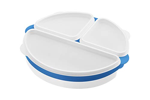 Premier Housewares 806609 3-Piece Microwave Container Set - White , H5 x W20 x D20cm