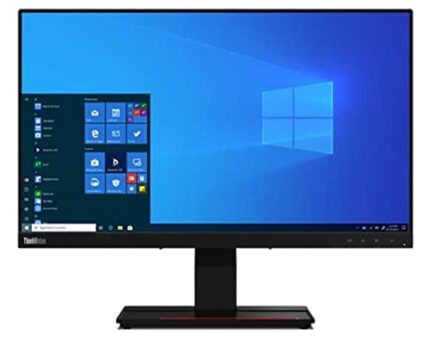 Lenovo ThinkVision T24t-20 LED display 60,5 cm (23.8") 1920 x 1080 pixels Full HD Écran tactile Capacité Noir