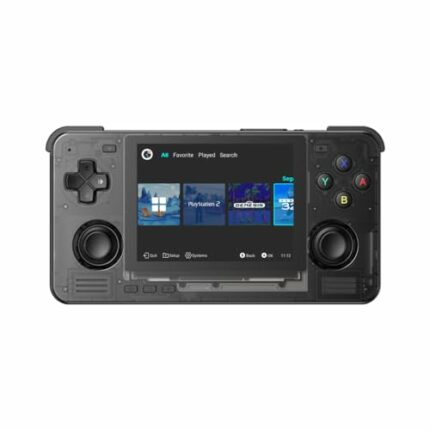 retroid Pocket 2S Android Handheld Gaming Octa Core CPU & Mali G52MC2 GPU. 3.5" 4:3 screen, 640x480. 4GB RAM, 128GB storage. Android 11. Dual WiF