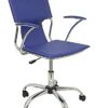 Piqueras and Crespo 214 – Ergonomic Office Chair with Fixed Arms, Adjustable Height and 360 Degree Rotating