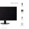 ViewSonic VA2719-2K-SMHD 27-inch 2K WQHD IPS Monitor with 2x HDMI, Display Port, Eye Care for Work and Study at Home