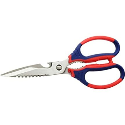 Spear & Jackson 4352MS Razorsharp Multi-Scissors, Red, 21.8 x 12 x 25 cm
