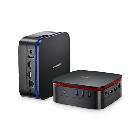 Blackview MP60 Mini PC,16GB RAM 512GB M.2 SSD Intel 11th Gen N5095(up to 2.9GHz), Mini Desktop Computers, Windows 11 Pro, Dual-Band Wi-Fi, BT 4.2