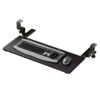 WANGFENG Adjustable Keyboard Tray - Ergonomic Under Desk Computer Keyboard & Mouse Platform Tray C- Clamp On Computer Drawer Extender for Home or