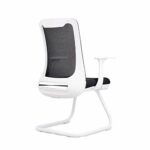 ygqbgy Furniture Mesh Side Reception Chair Office Chair Ergonomic Mesh Mid-Back Computer Desk Chair
