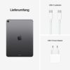 Apple iPad Air 10,9" WiFi + Cellular, 256 GB, Space Grau (5. Generation, 2022)