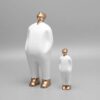 CXJJ Modern Tabletop Statues，desktop Crafts，decorative Artwork for Home or Office Office home bedroom living room