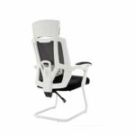 ygqbgy Furniture Mesh Side Reception Chair Office Chair Ergonomic Mesh Mid-Back Computer Desk Chair