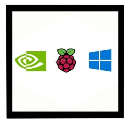 XYGStudy 4inch HDMI Capacitive Touch IPS LCD Display (C) Screen Resolution 720×720 Compatible with All Versions of Raspberry Pi 4 3 Jetson Nano A