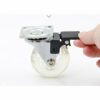 Swivel Casters, 4 X 50Mm Swivel Casters, Heavy Furniture Caster Wheels Wear-Resistant No Noise Trolley & Equipment Wheels Castors, Suitable For H