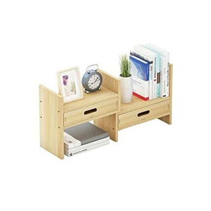 NXYJD Creative Student Bookshelf Landing Office Storage Rack Home Simple Bookcase