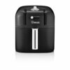 Swan SD10510BLN Retro 6L Manual Air Fryer with Rapid Air Circulation, Adjustable Temperature, 60 Minute Timer, 1800W Retro Blue