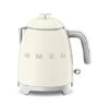 Smeg KLF05CREU Electric Kettle with a Capacity of 0.8l and a Power of 1400 W KLF05CREU-cream, Plastic