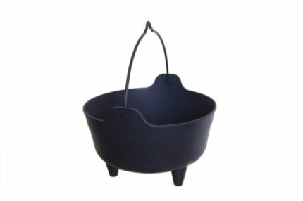 Whitefurze G13S25 10-inch Planting Cauldron - Black