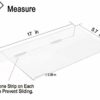Computer Keyboard Stand, Clear Acrylic PC Keyboard Holder Stand Tilted Computer Keyboard Stand, Keyboard Riser for Ergonomic Easy Typing, Keyboar