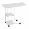 Over Bed Table, Home Office Portable Mobile Over Bed Table Sofa Couch Rolling Wheel Laptop Computer Desk