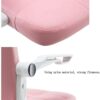 YT.JYUERI Relax Comfortably Safe Office Chair Pu Leather Anchor Live Broadcast Swivel Chair Girl Cute Bedroom Office Rotating Backrest Small Swiv