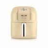 Swan SD10510BLN Retro 6L Manual Air Fryer with Rapid Air Circulation, Adjustable Temperature, 60 Minute Timer, 1800W Retro Blue