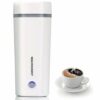 WAHMONNY Travel Kettle Electric Small Stainless Steel in Automatic Shut off,Portable Electric Kettle to boil Water Tea,One Cup boiler Hot Water M